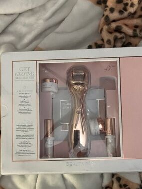 BeautyBio Rose Gold Get Gloing Starter Microneedling Set
